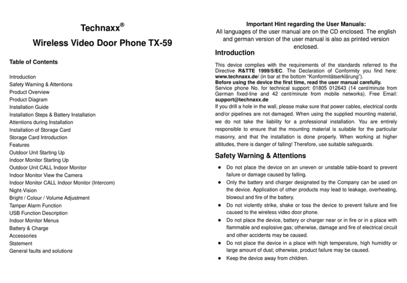 Technaxx TX-59 user manual Technaxx TX-59 user manual