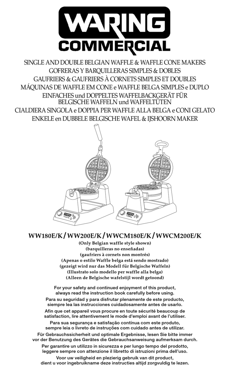 Waring WW180K User manual