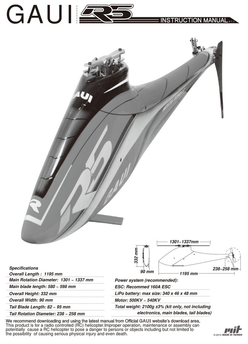 GAUI R5 instruction manual