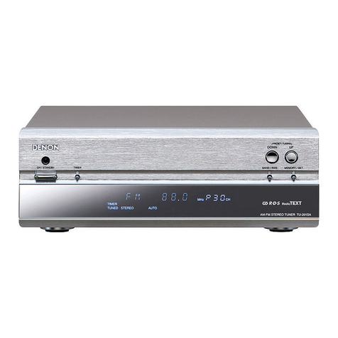 Denon TU-201SA operating instructions