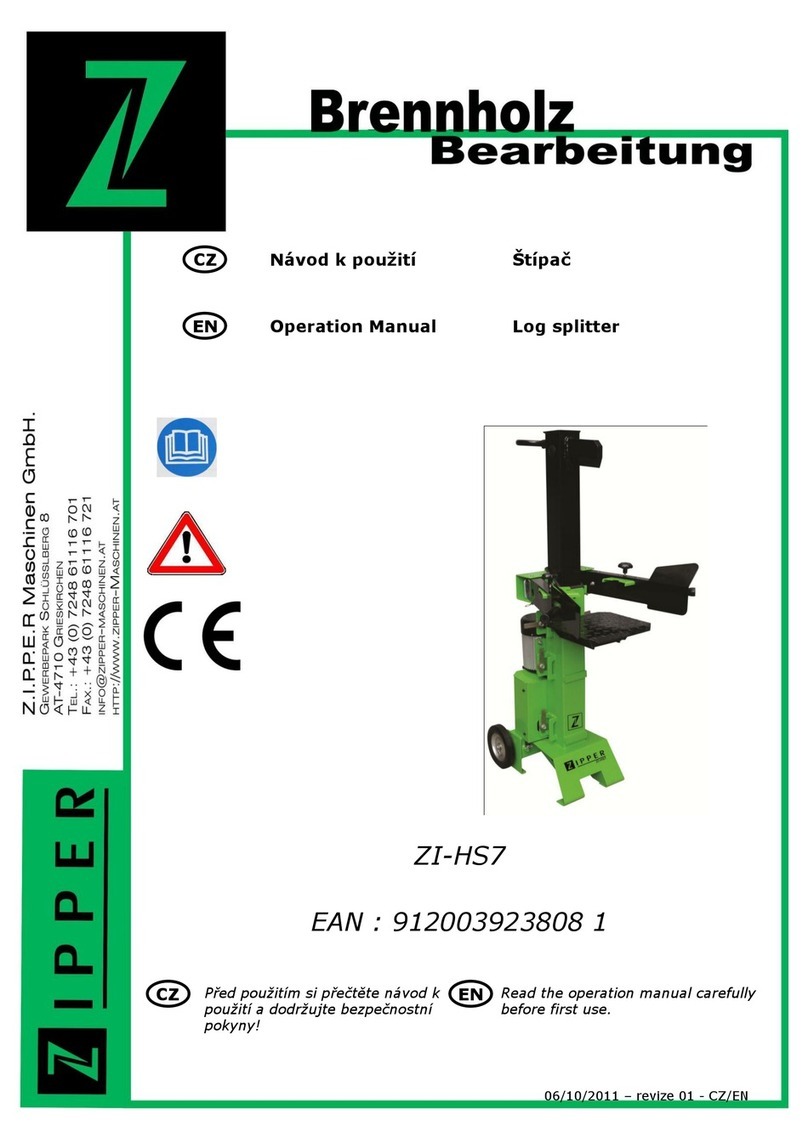 Zipper Mowers ZI-HS7 Operation manual