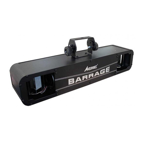 ACME BARRAGE LED-248 User manual