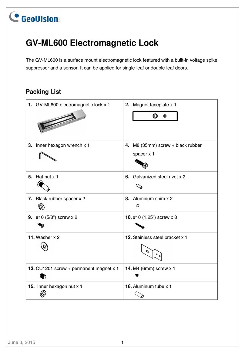 GeoVision GV-ML600 user manual