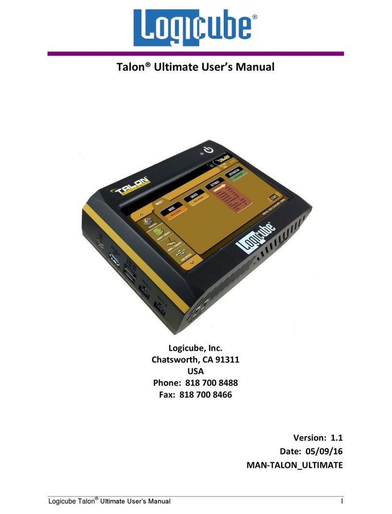 Logicube TALON ULTIMATE user manual