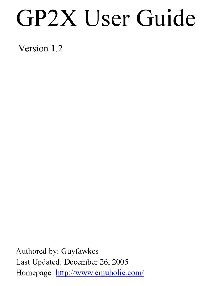GamePark GP2X user guide