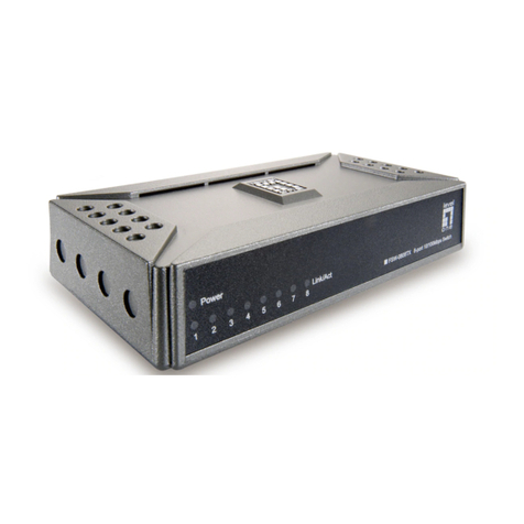 LevelOne FSW-0508TX User manual