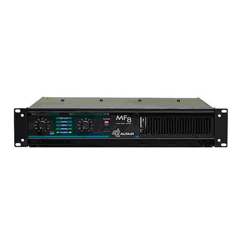 Altair MF8 SERIES User manual