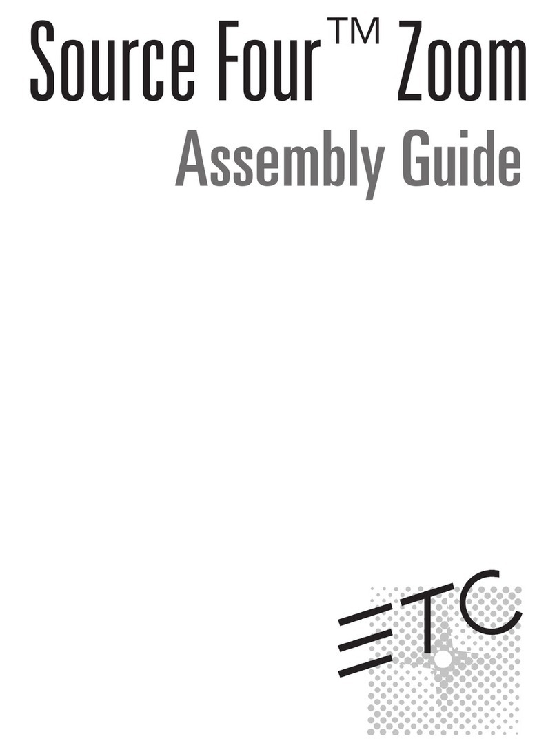 ETC Source Four Zoom User manual