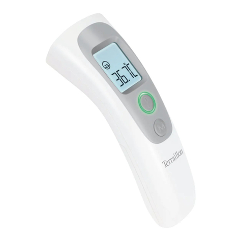 Terraillon NON-CONTACT INFRARED THERMOMETER User manual
