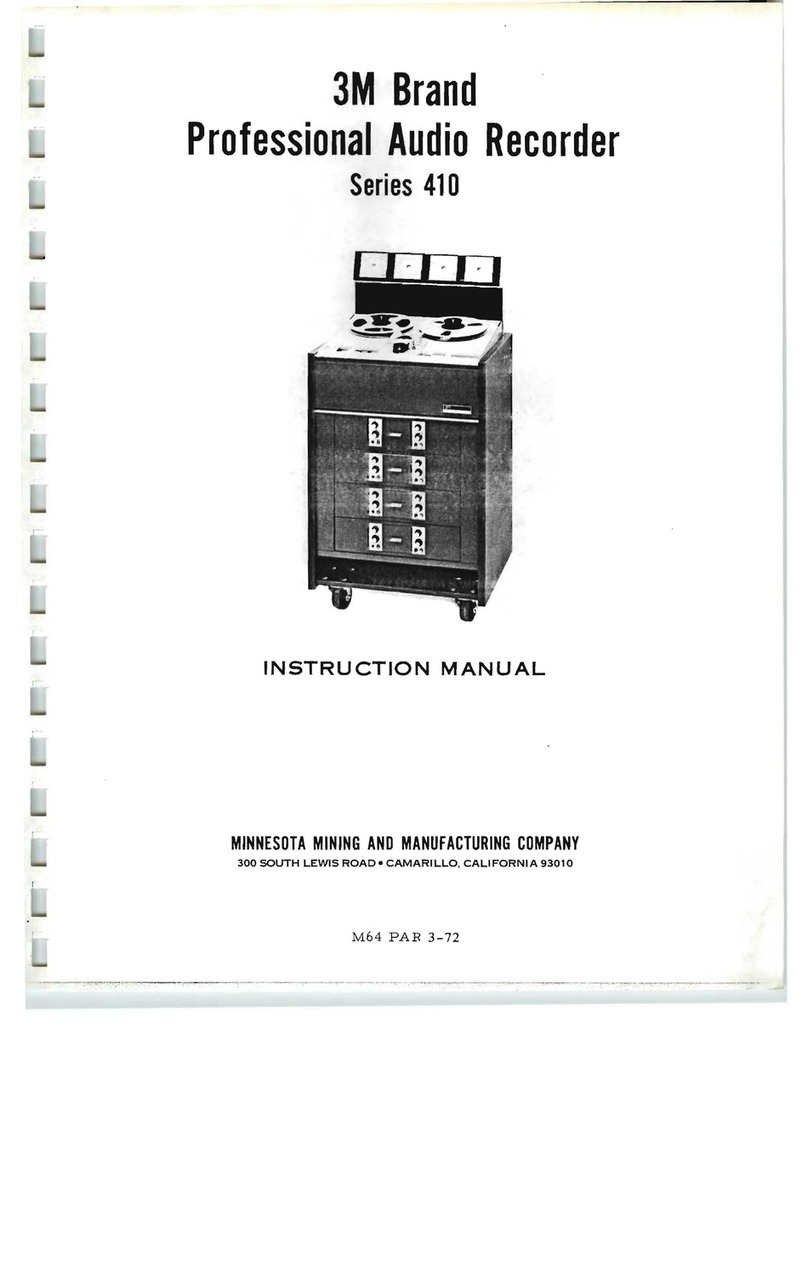 3M Series 410 instruction manual