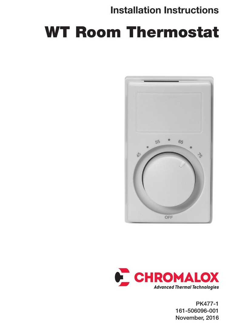Chromalox WT-121 User manual
