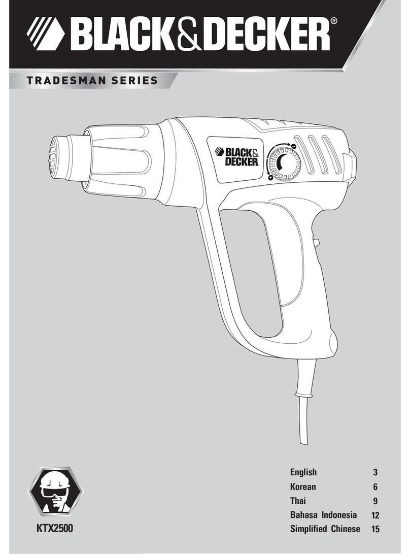 Black & Decker KTX2500 manual