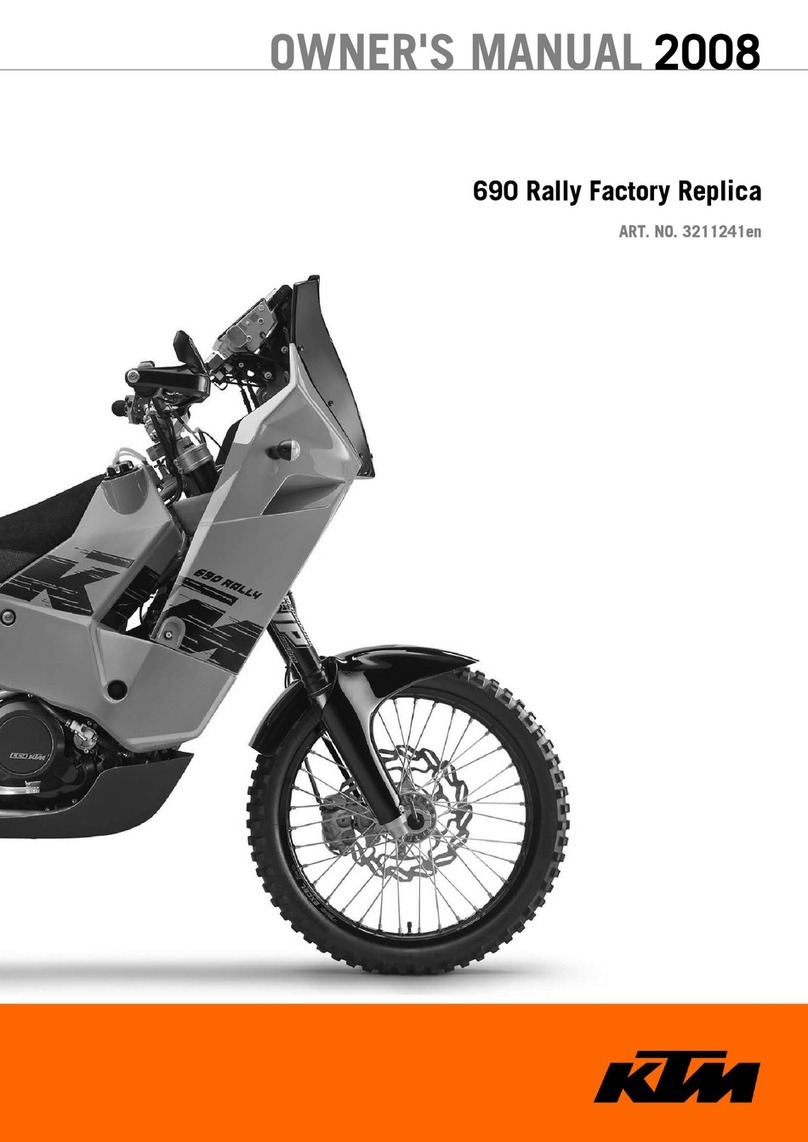 KTM 690 Enduro R EU User manual