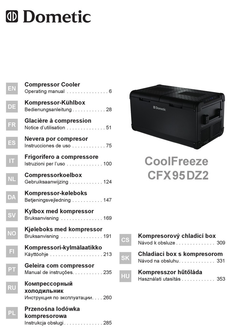 Dometic CFX95DZ2 operating manual