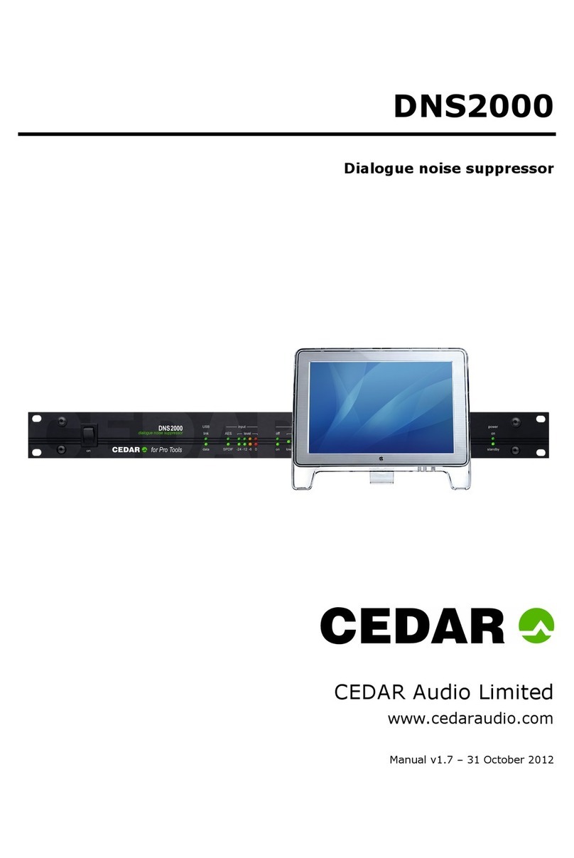 Cedar dns2000 User manual