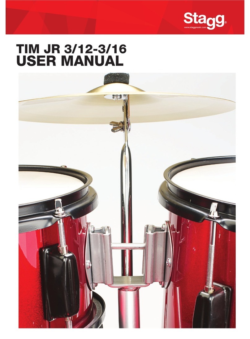 Stagg TIM JR 3/12-3/16 user manual