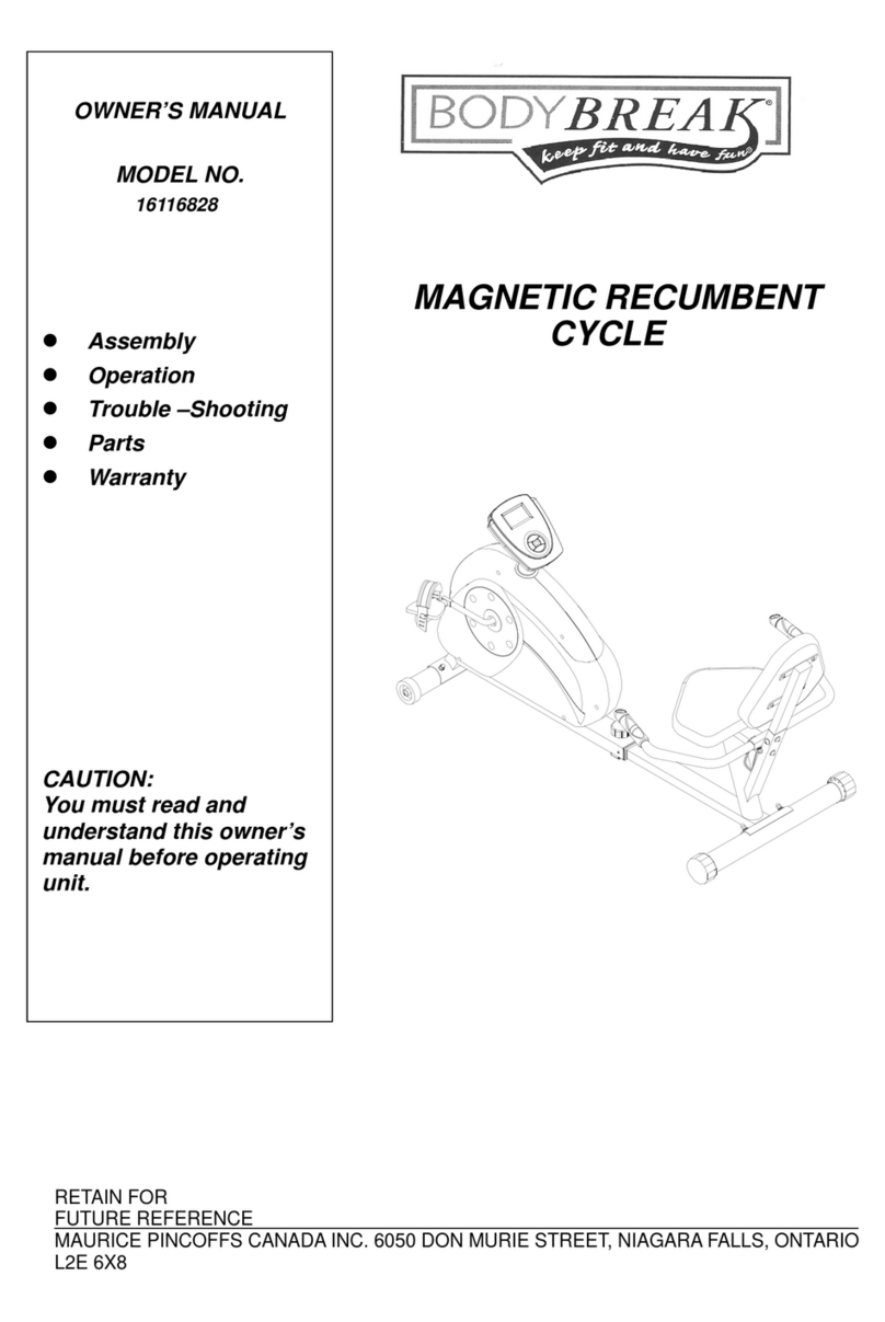 Body Break 16116828 owner's manual