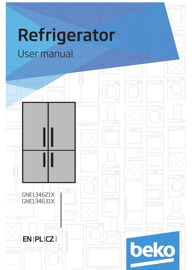 Beko GNE 134621 X user manual