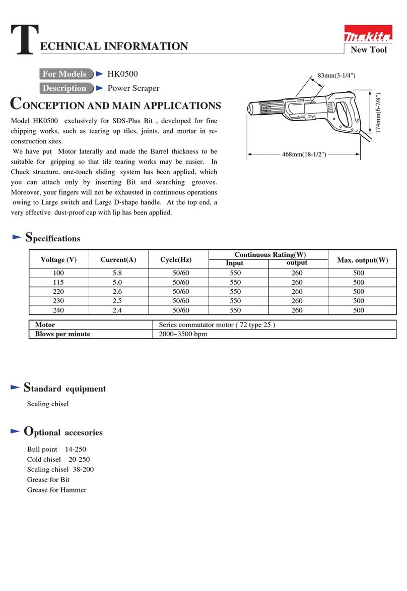 Makita HK0500 Manual Makita HK0500 Manual