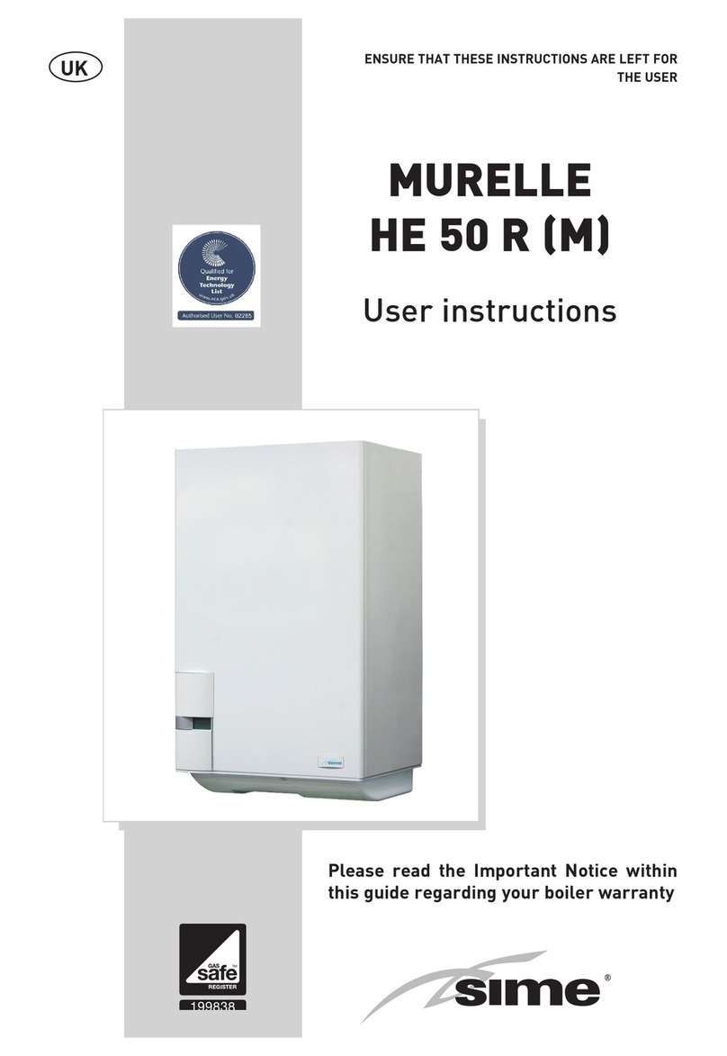 Sime MURELLE HE 50 R User manual