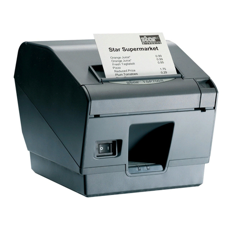 Star Micronics TSP700II Series User manual