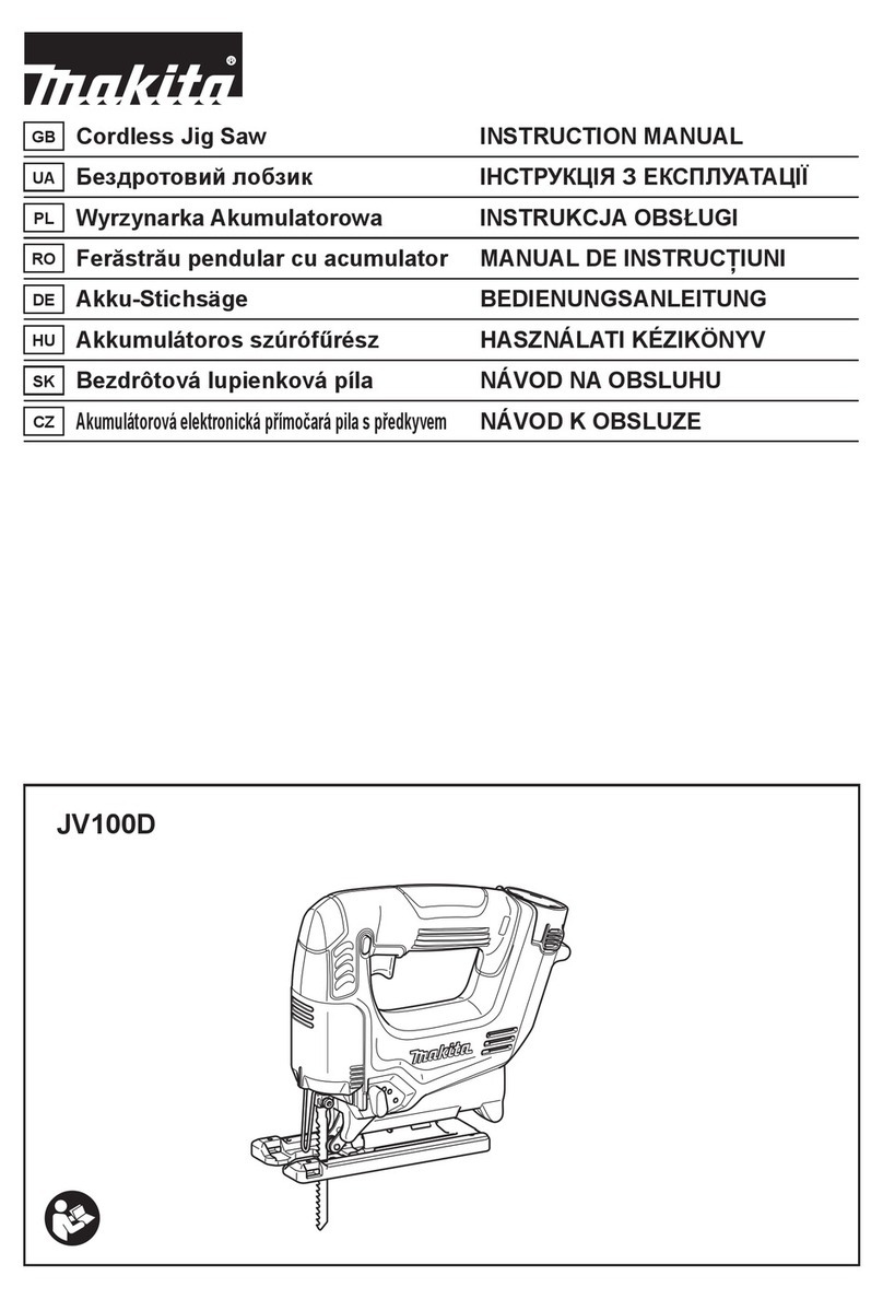 Makita JV100D instruction manual