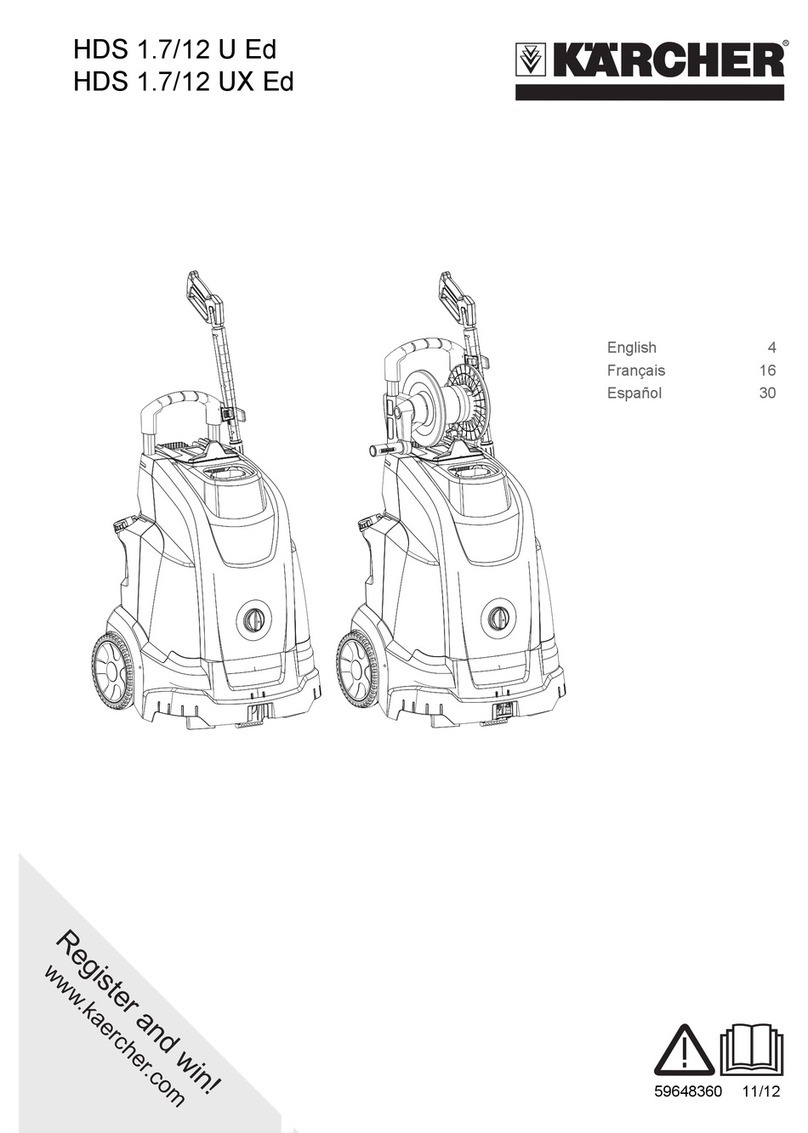 Kärcher HDS 1.7/12 U Ed User manual