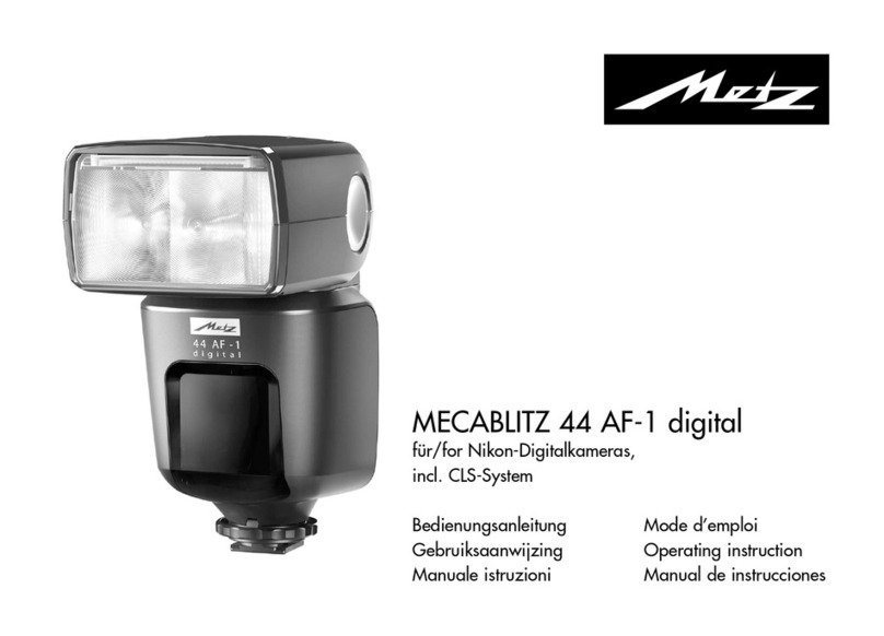 Metz MECABLITZ 44 AF-1 User manual