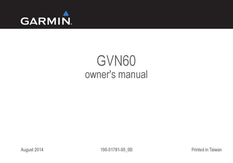 Garmin HDD2000 owner's manual