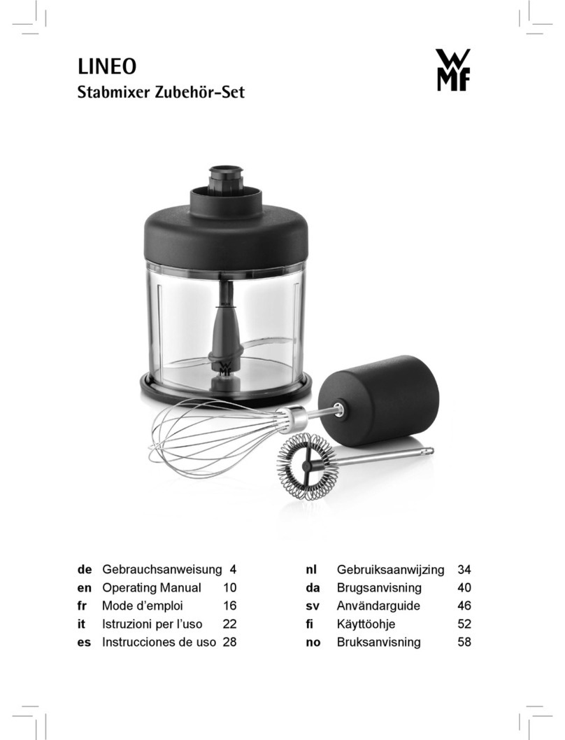 WMF LINEO operating manual