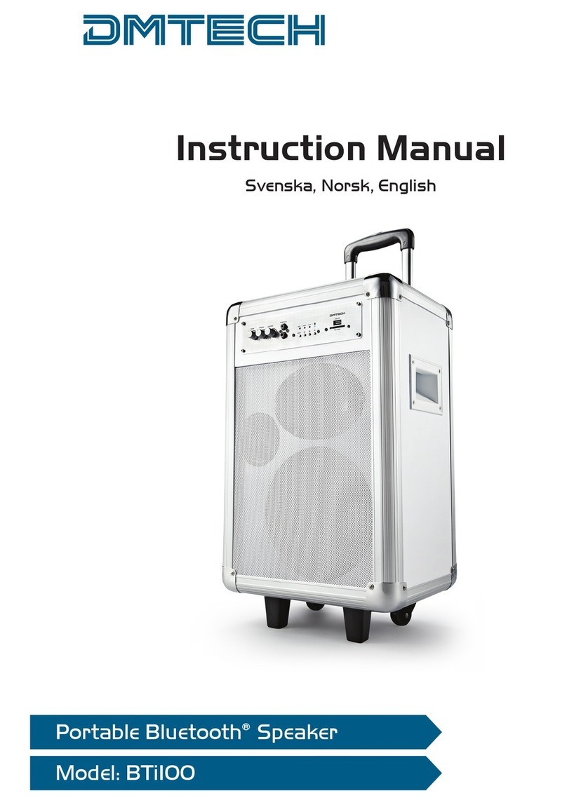 DM TECH BTi100 instruction manual