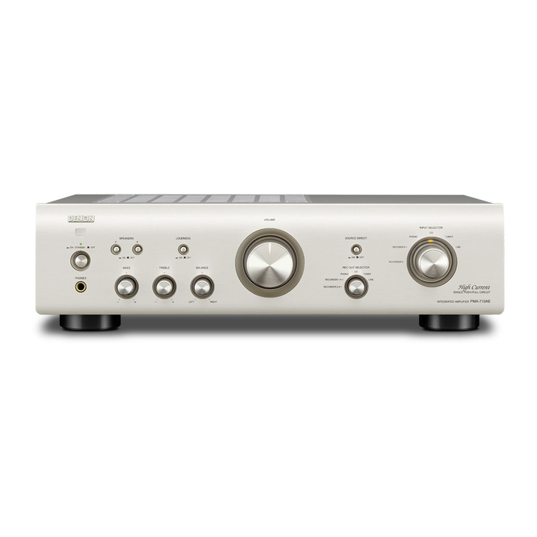 Denon PMA-710AE User manual