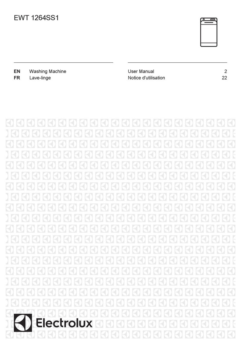 Electrolux EWT 1264SS1 user manual