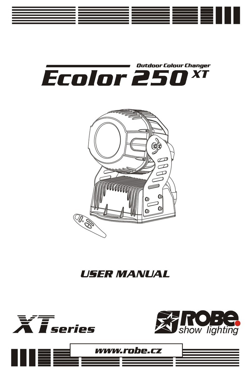 Robe ECOLOR 250 XT user manual