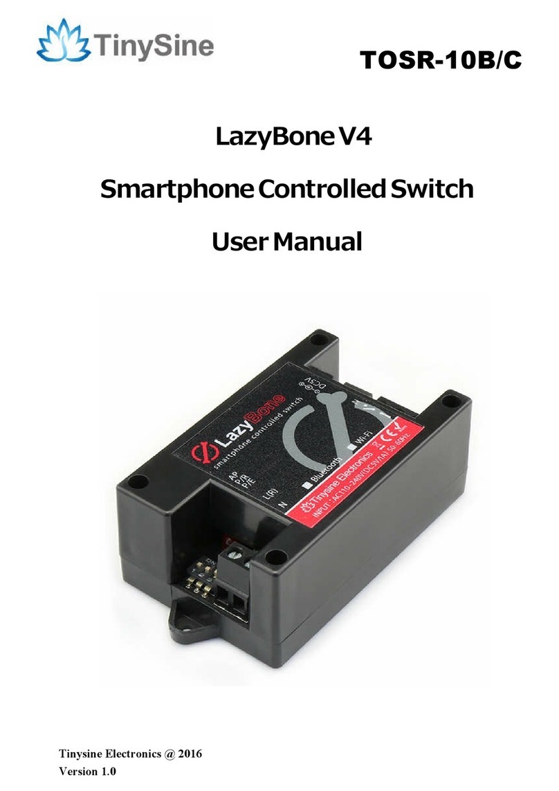 Tinysine lazybone v4 user manual
