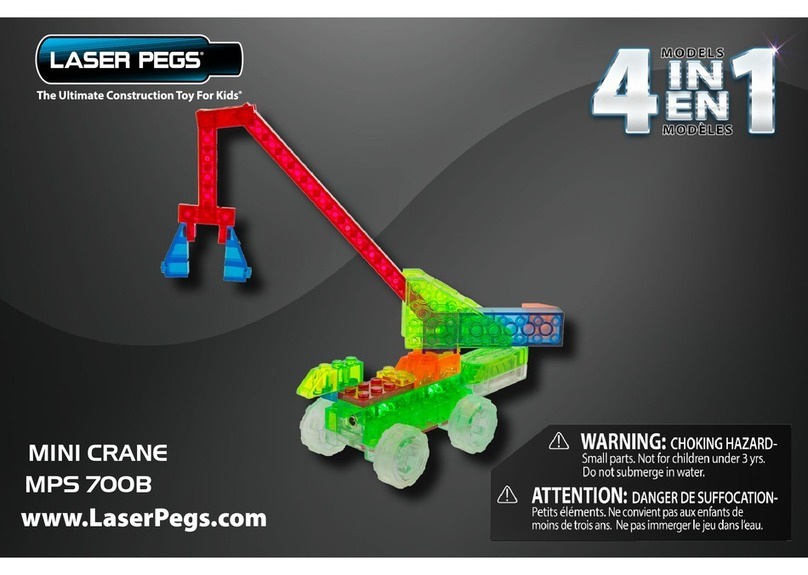 LaserPegs mps 700b Assembly instructions