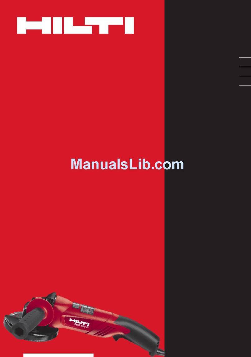 Hilti DEG 500-D operating instructions