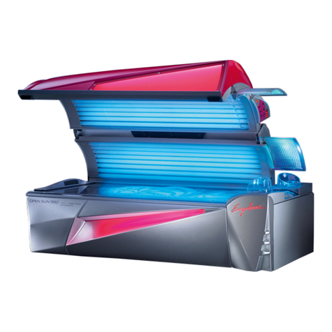 ergoline opensun550 operating instructions