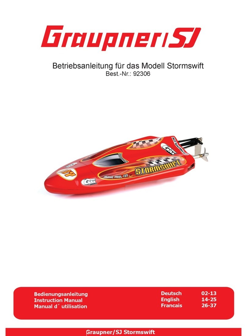 GRAUPNER SJ Stormswift User manual
