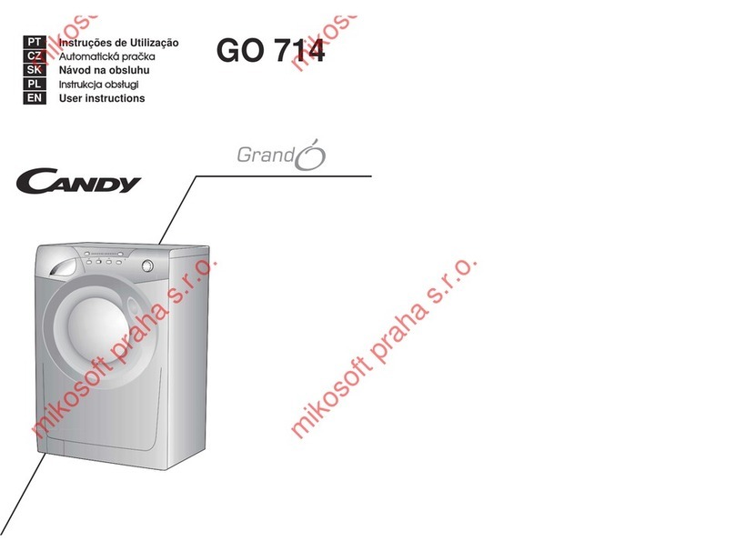 Candy GO 714 User manual Candy GO 714 User manual