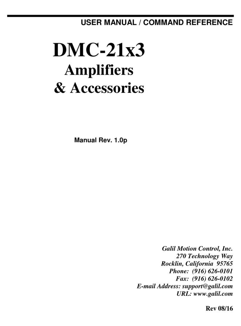 Galil DMC-21x3 user manual
