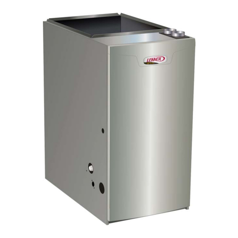 Lennox SLP98DFV SERIES installation instructions