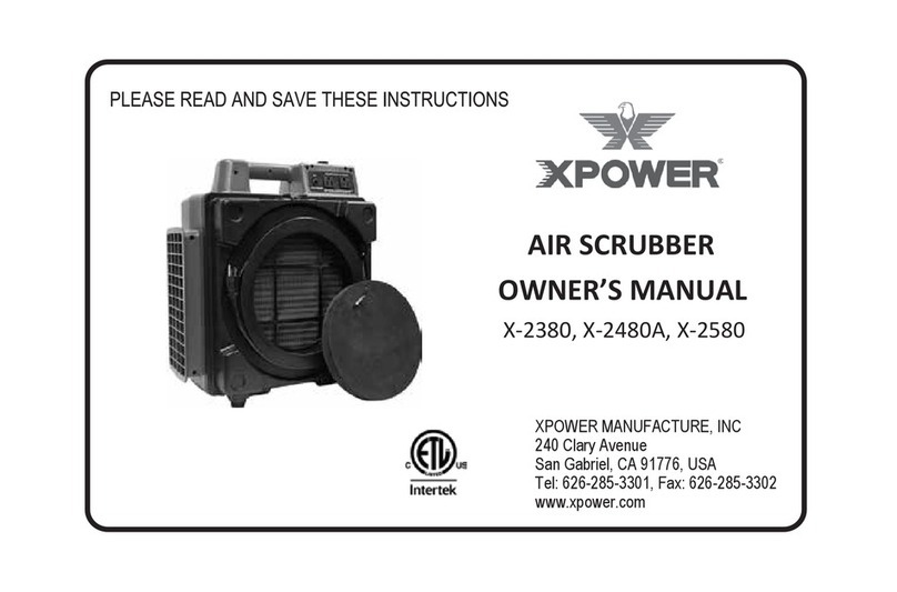 XPower X-2380 owner's manual