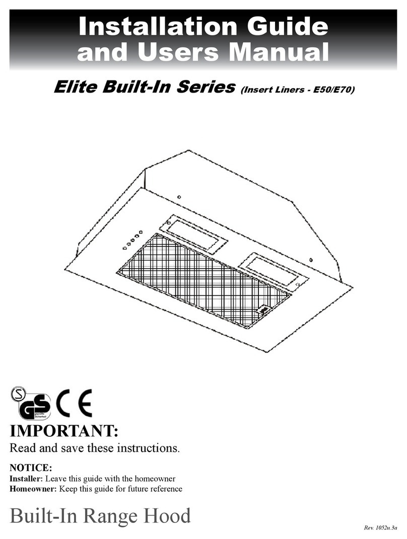 HOMEDEPOT 168 SERIES Installation guide and user's manual