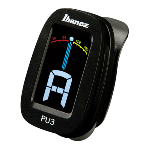 Ibanez PU3 User manual