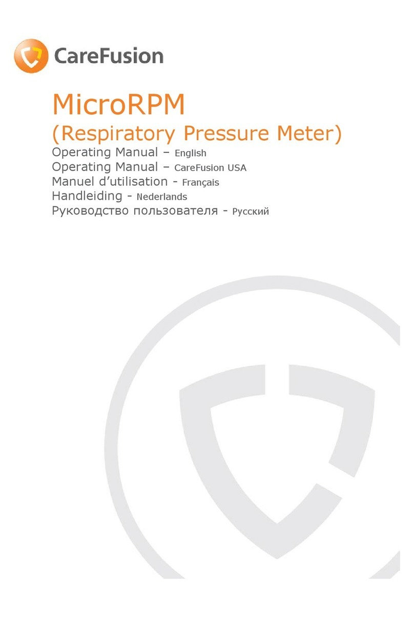 Care Fusion MicroRPM operating manual