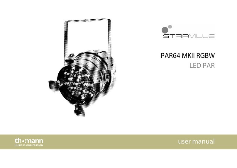 STARVILLE PAR64 MKII RGBW user manual STARVILLE PAR64 MKII RGBW user manual