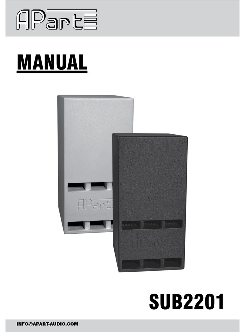 APART SUB2201 User manual