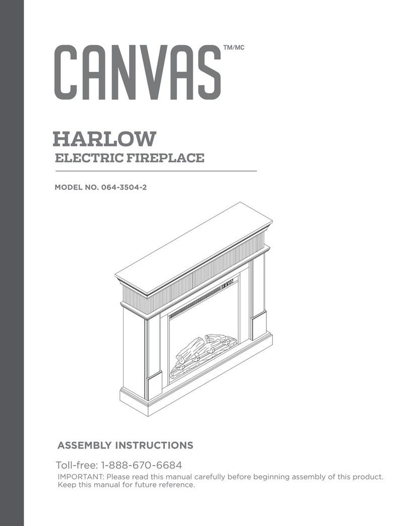 Canvas HARLOW064-3504-2 Assembly instructions