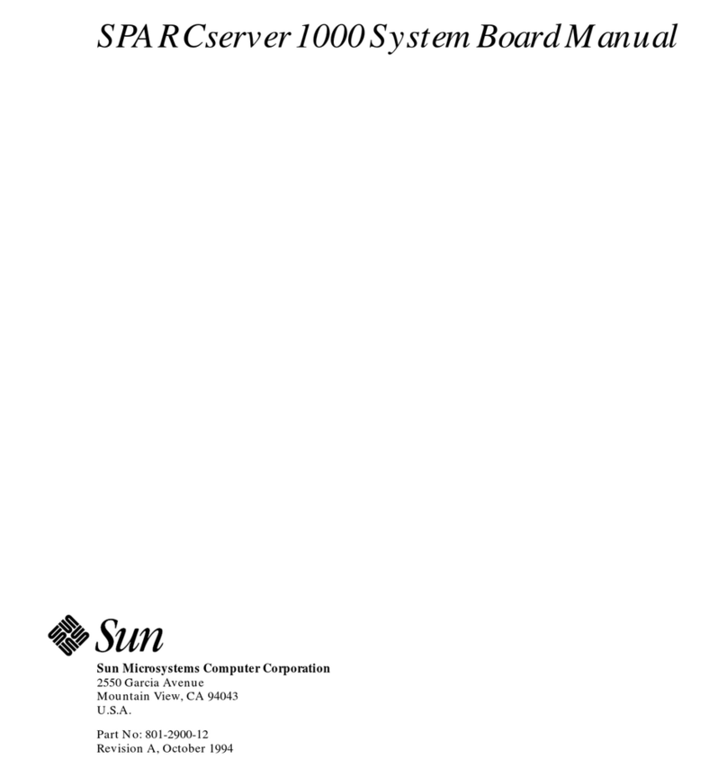 Sun Microsystems SunSwift SPARCserver 1000 manual Sun Microsystems SunSwift SPARCserver 1000 manual